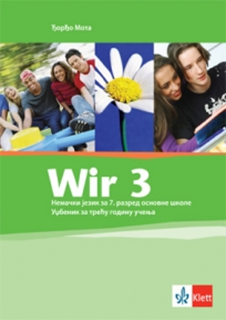 Nemački jezik 7, udžbenik „WIR 3” + CD
